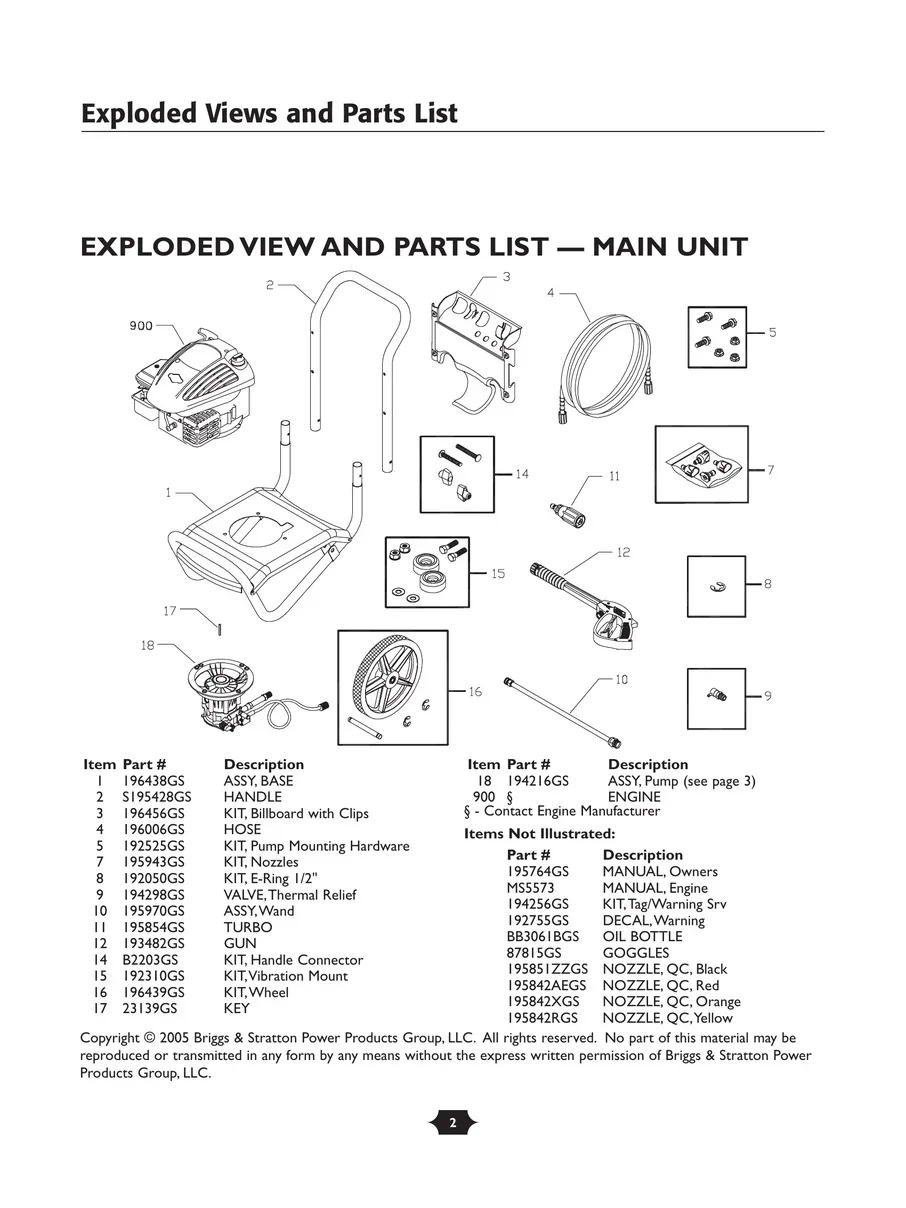 BRIGGS AND STRATTON, 020228-0, IPL.2